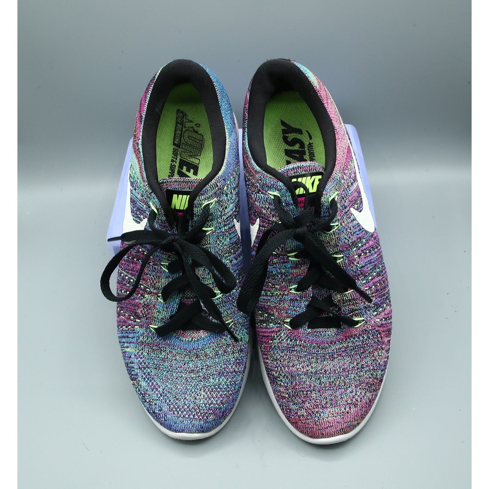 Nike LunarEpic Low Flyknit 2 Multicolor Running Shoes 843765-002 Womens 9.5